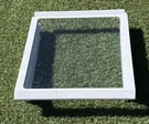 Samsung Refrigerator Freezer Lower Glass Shelf DA67-01928A From Mdl# RSG257AARS. Fixed Price $39.00.