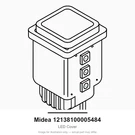 Midea 12138100005484 Led Cover For USFC70DS12DSHC0401E. Fixed Price $104.99.
