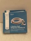 Brand New Smart Choice Stainless-steel Refrigerator Water Line Kit Silver. Fixed Price $5.00.