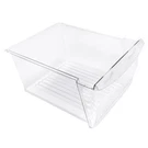 Upper Crisper Pan Drawer Compatible With Frigidaire Refrigerator For 240351061. Fixed Price $37.06.