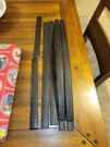 Whirlpool Refrigerator Black Door Handle Trim Set WP2186649B. Fixed Price $75.00.