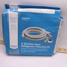 Electrolux Refrigerator Waterline Kit Stainless Steel 5304490728. Fixed Price $11.70.