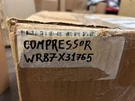 New Oem WR87X31765 Refrigerator Compressor TF1112HY Fast Delivery. Fixed Price $110.00.
