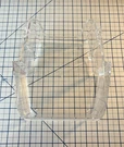 Whirlpool Kenmore Refrigerator Door Bin Small W10308867 Clear. Fixed Price $18.01.