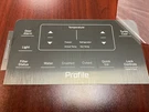 Profile Refrigerator Dispenser Overlay Only, For WR55X36228, Oem, Brand New. Fixed Price $36.99.