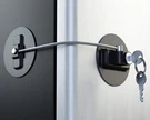 Muin Highly Secured Refrigerator Lock With Key Mini Door Black. Fixed Price $21.76.