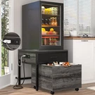 Mini Fridge Stand With Storage Charging Station, Refrigerator Table Dra. Fixed Price $161.99.