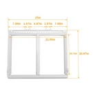 Crisper Shelf Frame W/o Glass For Electrolux Frigidaire Refrigerator 240364790. Fixed Price $45.89.