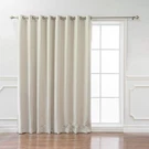 Best Home Fashion Ivory Grommet Blackout Curtain - 100 X 84 In.. Fixed Price $59.99.