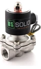 U. S. Solid 1/2" Stainless Steel Electric Solenoid Valve 12V Dc Normally Closed. Fixed Price $47.99.