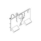 Ge WR49X40247 Evaporator Cover Fan Assembly. Fixed Price $123.56.