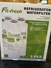 2 Pack: Fill-fresh DA9717376B Replacement Water Filter For Samsung Refrigerator. Fixed Price $8.00.