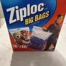 New Ziploc Big Bags & Xxl 10 Gallon Size 2006 Nos Sealed Discontinued. Fixed Price $24.99.