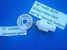 New Icemaker Drive Gear Cam Set / Fits Many Amana (R01830-94). Fixed Price $17.50.