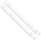 (2-SET )track Rail For Frigidaire FRT17G4BW1 FFTR2021TB2 FRT17G4BW3 FFHT1715LBB. Fixed Price $21.93.