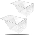 Crisper Bin For Frigidaire Refrigerator - 2 Pack Replacement Drawer Parts. Fixed Price $150.25.