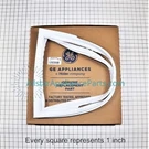 Refrigerator French Door Gasket W/flap WR14X10238 (37" 17"). Fixed Price $189.99.