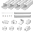 3" W 17.6FT Line Set Cover Kit For Mini Split/central Air Conditioner Pvc. Fixed Price $39.99.