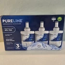 Lot Of 3 Pureline Refrigerator Water Filters PL-700 New & Sealed. Fixed Price $17.97.