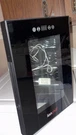 Ionchill 6 Bottle Thermoelectric Wine Cooler Black Glass Freestanding. Fixed Price $80.00.