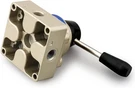 Baomain Rotary Lever Hand Valve HV-02 PT1/4 Air Flow Control 3 Position Way. Fixed Price $21.46.
