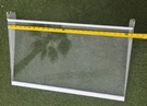 Oem / Haier Refrigerator Cantilever Glass Shelf From Model # HTE14WAAWW-02. Fixed Price $79.00.