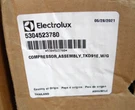 Electrolux Compressor, Assembly, Panasonic TDK91E14PBE, W/g 5304523780. Fixed Price $99.00.
