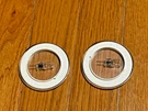 Two Halogen Lamps 00069300, Lens 7099100 For Miele CIR30MIER1/06 Refrigerator Hm. Fixed Price $18.88.