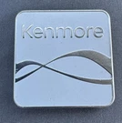 Kenmore Logo /nameplate Emblem From Electrolux Refrigerator -used Good. Fixed Price $19.00.