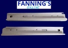 Used Samsung Refrigerator Left & Right Rail Covers DA63-04605A,DA63-04604A. Fixed Price $25.56.