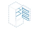 Ge WR71X27253 Shelf Asm Upper 1/2" Plastic Replacement Part. Fixed Price $173.57.