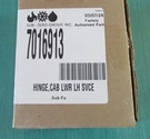 Sub Zero Refrigerator Lower Left Hinge - Oem Part No. 7016913 / 4151282 New!. Fixed Price $49.99.