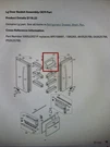 5005JJ2021F Lg Refrigerator Dairy Door. Fixed Price $49.99.