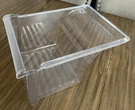 Clear WR32X10530 Vegatable Fruit Bin Drawer Large Bottom Refrigerator. Fixed Price $40.49.