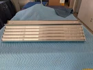 Sub-zero Louvered Vent Grille With Mounting Brackets And Kick Plate. Fixed Price $325.00.