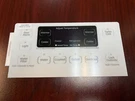 Refrigerator Dispenser White Overlay For WR55X10907/ WR55X10842, New. Fixed Price $32.99.