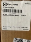 5304532801 Genuine Electrolux / Frigidaire Slide Assembly ,basket Lower (new). Fixed Price $99.99.