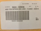 Oem DA94-02663A Samsung Assy Pcb Eeprom. Fixed Price $25.00.