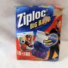 New Ziploc Big Bags & Xxl 10 Gallon Sz 2006 Nos Double Discontinued. Fixed Price $26.99.