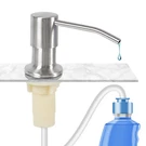 47''SINK Soap Dispenser Kitchen Stainless Steel Hand Liquid Pump Bottle Tube. Fixed Price $8.19.