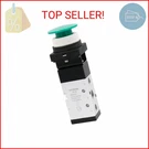 Baomain Pneumatic Mechanical Valve MV522PB 1/4"PT Position Way Momentary Gre. Fixed Price $18.34.