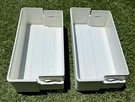 Whirlpool /amana /kenmore Ref Door Bin (set Of 2) 10183021 From Md# 596.69272991. Fixed Price $46.00.