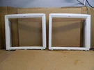 Jenn-air Refrigerator Cover Shelf Frame+glides Set Part # 67004531 67004489. Fixed Price $99.98.