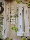 Lot Of Maytag MSD2650HBD Fridge And Freezer Drawer Shelf Mounts W/hardware. Fixed Price $31.99.