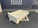 Refrigerator Ice Bucket P# WR30X10128. Fixed Price $80.00.
