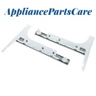 Whirlpool Refrigerator Freezer Hinge Rail Set W10330991, W10330993. Fixed Price $79.99.