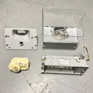 Kitchenaid In Ice Maker Pieces W10910401 W11557001 W11448633 KRFC704FBS03. Fixed Price $225.00.