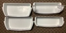 Side By Refrigerator Model PSE25KGHBH Four Door Bins. Fixed Price $60.00.
