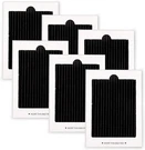Refrigerator Air Filter Replacement 6 Pack - Carbon Activated Compatible. Fixed Price $30.44.