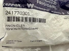 + New Electrolux / Frigidaire Idler Pinion - Part # 241770301. Fixed Price $15.00.